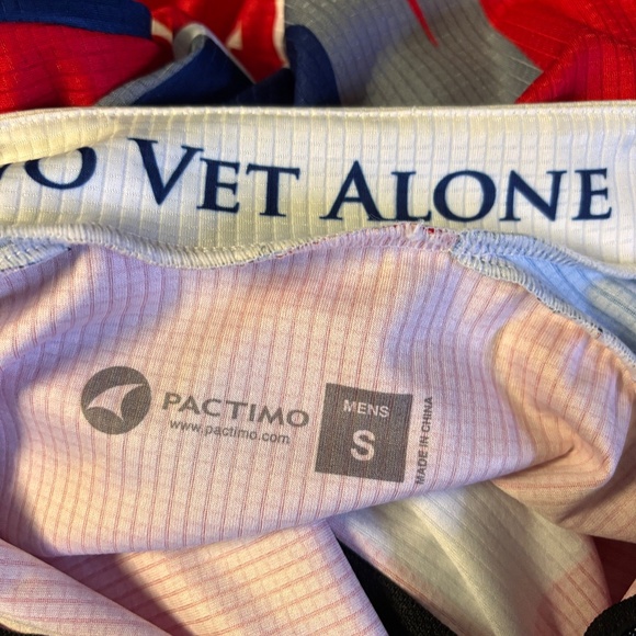 Mens Small Pactimo No Vet Alone cycling jersey - Picture 6 of 6
